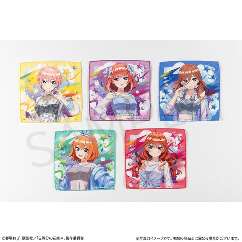 『五等分の花嫁*』マイクロファイバーハンドタオル 中野二乃